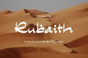 Rubaith font