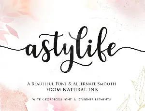 Astylife font