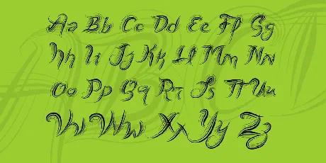 Vtks Fresh Mint font