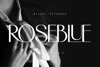 Roseblue font