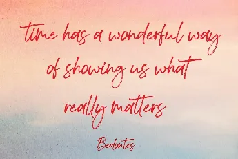 Bedontes Handwritten Brush font