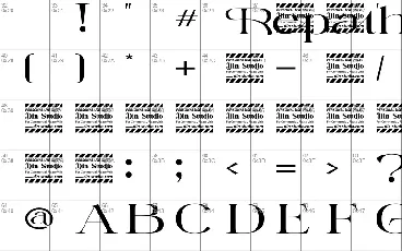 Repath font