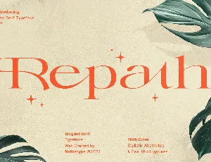 Repath font