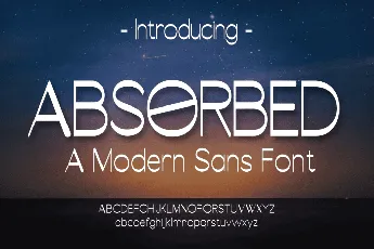 ABSORBED font