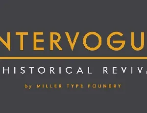 Intervogue font