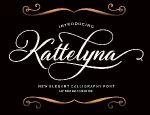 Kattelyna font