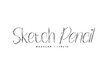 Sketch Pencil Demo font