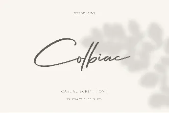 Colbiac font