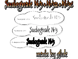 SudegnakNo3 font