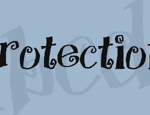 Protection font