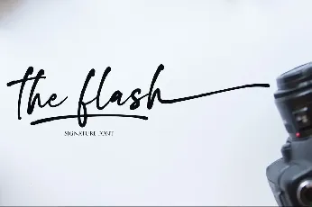 The Flash font