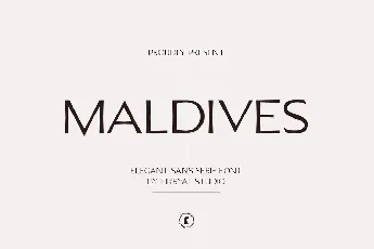 Maldives font