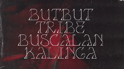 Batok Karayom font