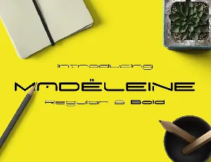 Madeleine font