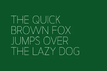 Nugo Free Sans Serif font