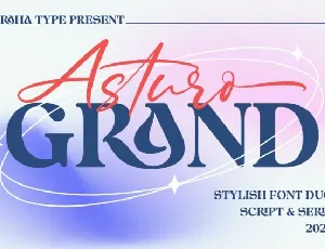 Asturo Grand Duo font