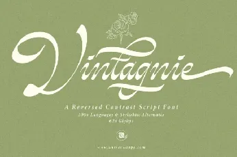 UT Vintagnie font