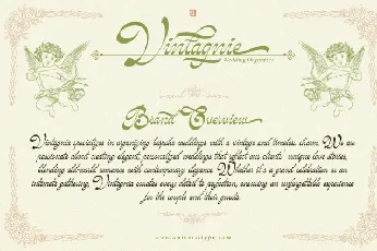 UT Vintagnie font