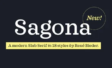 Sagona Family Free font