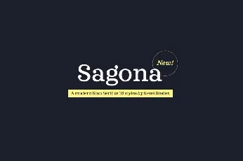 Sagona Family Free font