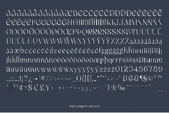 Canteria Free font