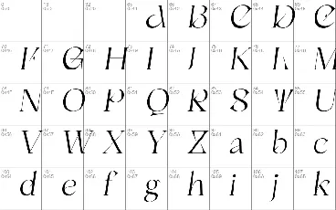 Canteria Free font