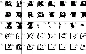 chuckablock font