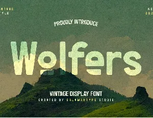 Wolfers font