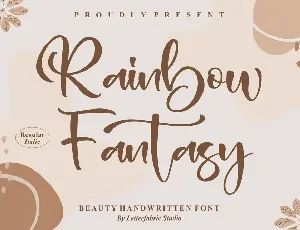 Rainbow Fantasy font