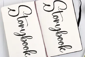 Handdrawn Script font