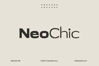 Neo Chic font