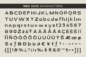 Neo Chic font