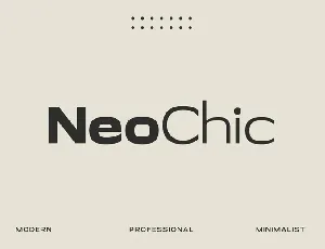 Neo Chic font