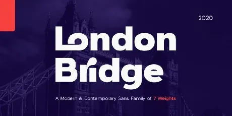 London Bridge Sans font