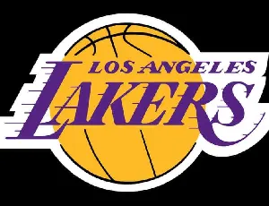 Los Angeles Lakers font