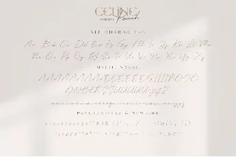 Celine Peach Free font