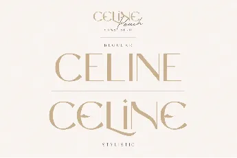 Celine Peach Free font