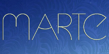 Marte font