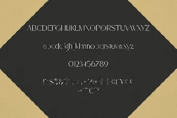 Chantria font