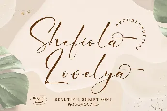 Shefiola Lovelya font