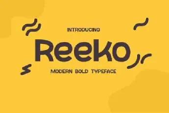 Reeko Sans Serif font