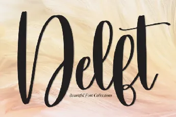 Delft Script font