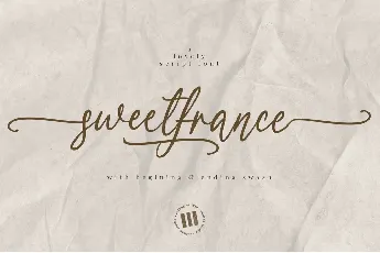 Sweetfrance Handwritten Script font