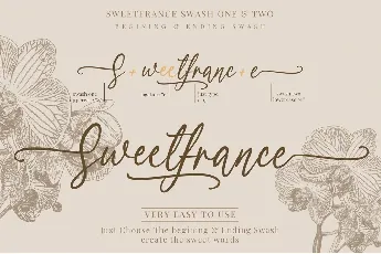 Sweetfrance Handwritten Script font