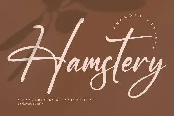 Hamstery font