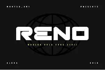 Reno font