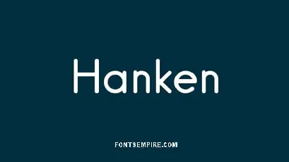 Hanken Free font