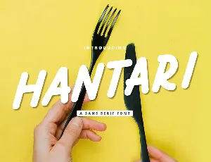 Hantari FREE font