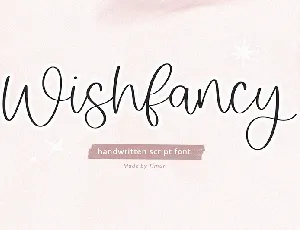 Wishfancy font