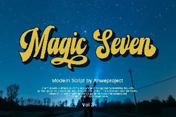 Magic Seven font